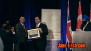 Paul Nguyen receives Paul Yuzyk Award from Hon. Jason Kenney