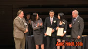 2011 Heritage Toronto Awards - Sam Trigila, Eve Lewis, Paul Nguyen, Sue Chun, Peter C. Ortved