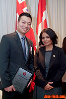 Paul Nguyen and Asha Rajak, NEPMCC Executive Director