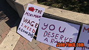 Raise the Minimum Wage Jane-Finch Street Party