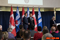 Paul Nguyen receives the Governor General's Sovereign's Medal for Volunteers