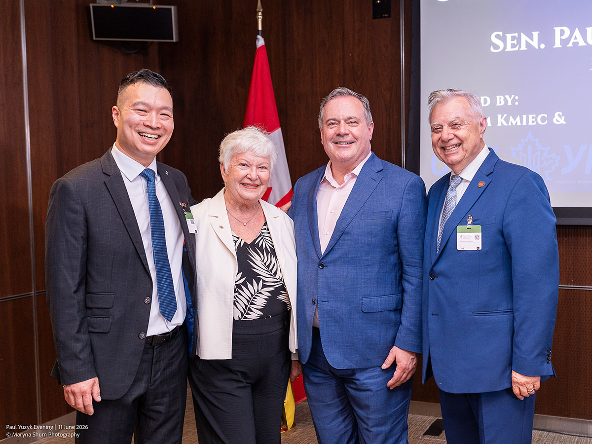 Paul Nguyen, Vicki Karpiak, Jason Kenney, Dominic Campione